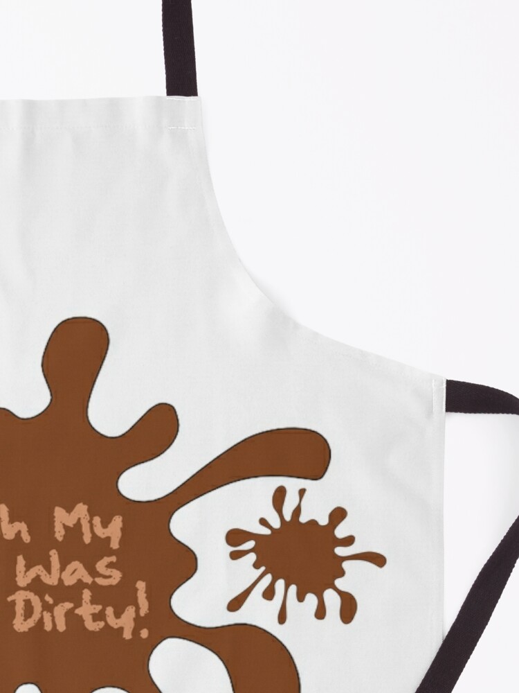 Alternate view of I Wish My Wife Was This Dirty! Apron