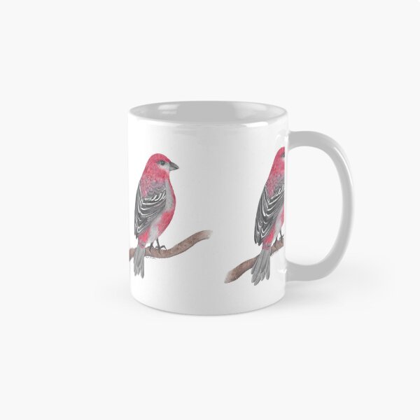 Item preview, Pine Grosbeak Watercolor  designed and sold by Julia Manstan.