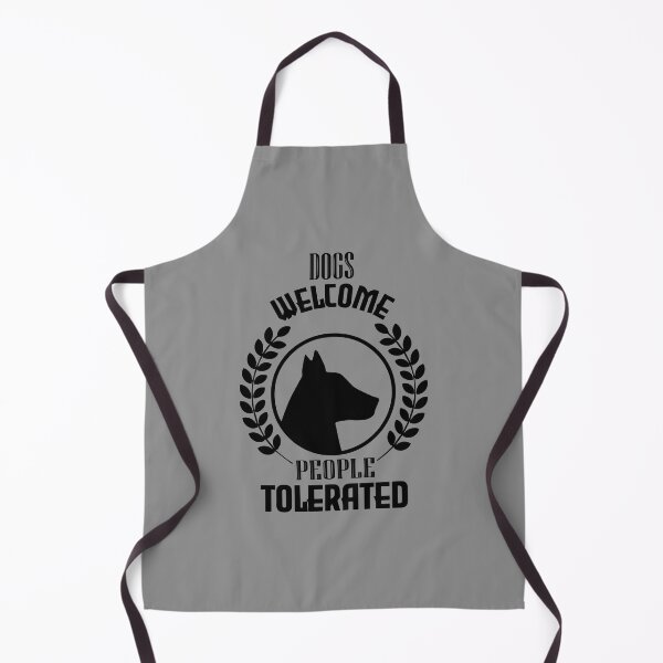 Item preview, dogs welcome people tolerated designed and sold by vidyaroul.