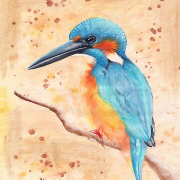 Artwork thumbnail, Kingfisher by Imogen Boshstar Art