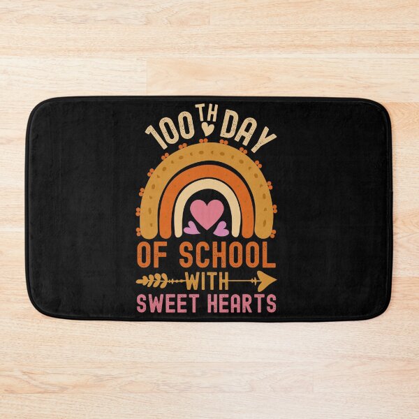 Item preview, 100th Day of School With Sweet Hearts Teachers Kids Child Kindergarten Primary Elementary School  designed and sold by Kaladzishop.