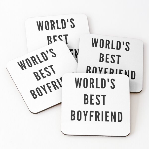 Item preview, "World's Best Boyfriend" - Love Cute Couple designed and sold by MiKy1997.