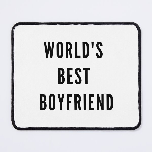 Item preview, "World's Best Boyfriend" - Love Cute Couple designed and sold by MiKy1997.