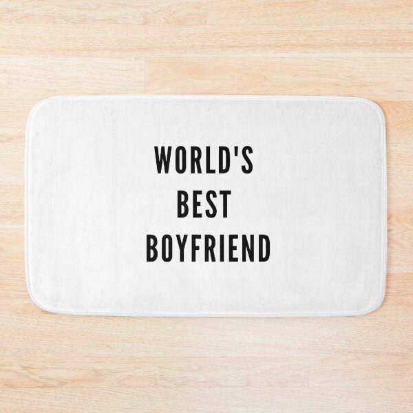 Item preview, "World's Best Boyfriend" - Love Cute Couple designed and sold by MiKy1997.