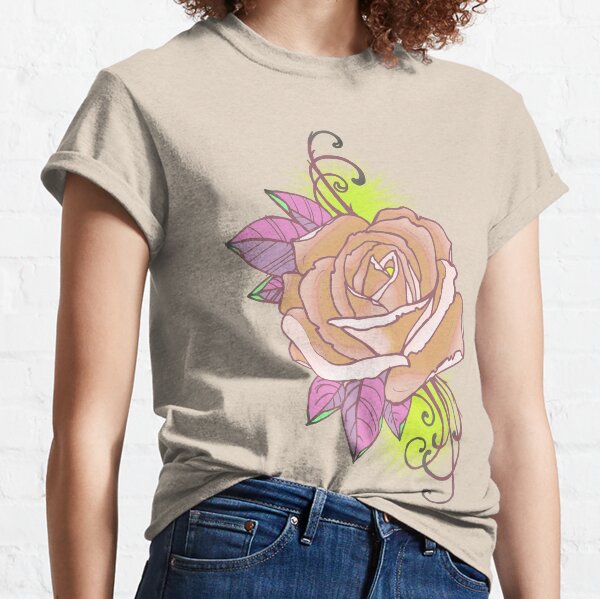 Peach Tattoo T-Shirts for Sale | Redbubble