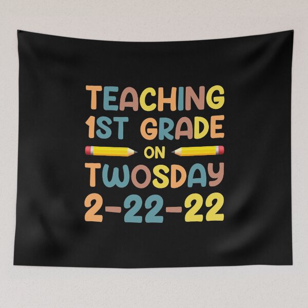 Item preview, Twosday Tuesday February 2-22-2022, Funny Teaching 1st Grade on Twosday 2-22-22 First Grade Teacher designed and sold by Shopnetro.