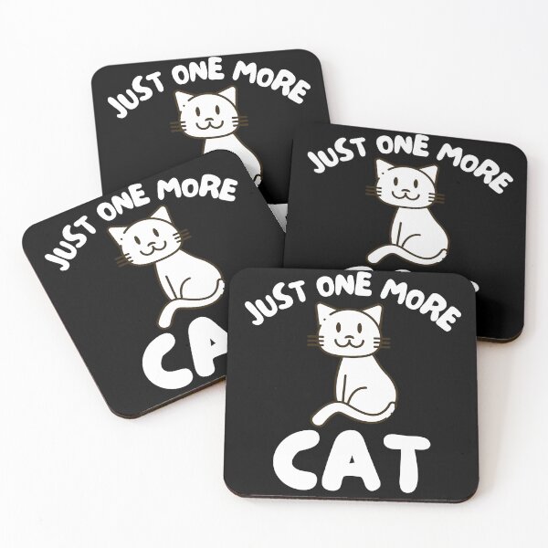 Item preview, Just One More Cat designed and sold by TeePartyHost.