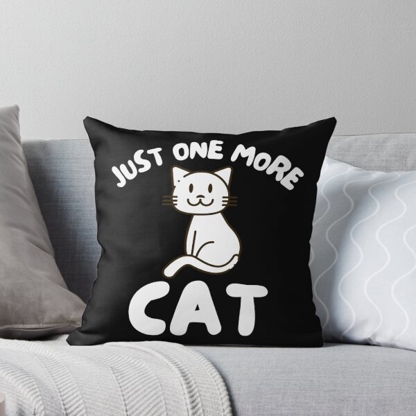 Item preview, Just One More Cat designed and sold by TeePartyHost.