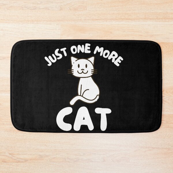 Item preview, Just One More Cat designed and sold by TeePartyHost.