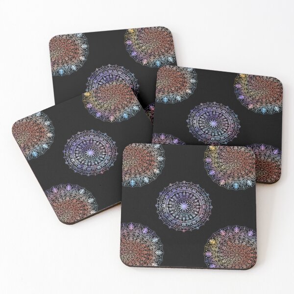 Item preview, Cosmic Fractal Mandala Pattern designed and sold by Printedarts.