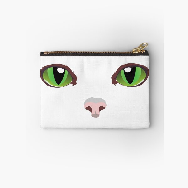 Item preview, Green Cat Eyes - cat face designed and sold by LyndaAnne.