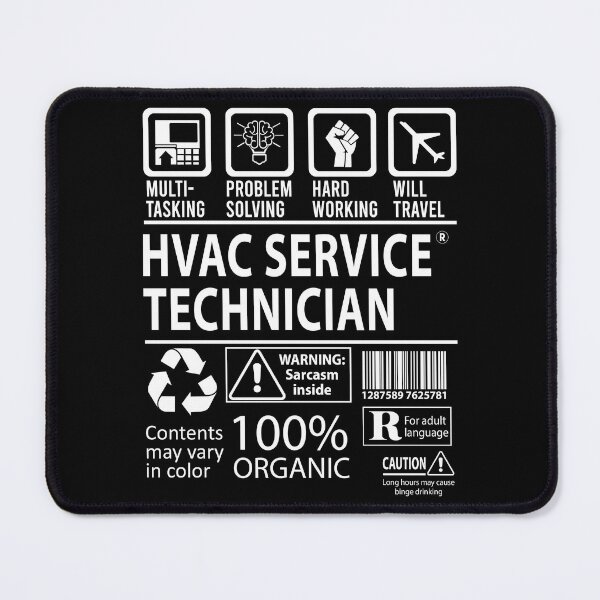 Item preview, Hvac Service Technician T Shirt - MultiTasking Certified Job Gift Item Tee designed and sold by andahanson.