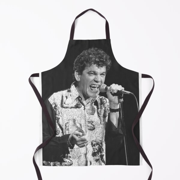 Item preview, Dan McCafferty Nazareth BW Photograph designed and sold by ConcertImages.