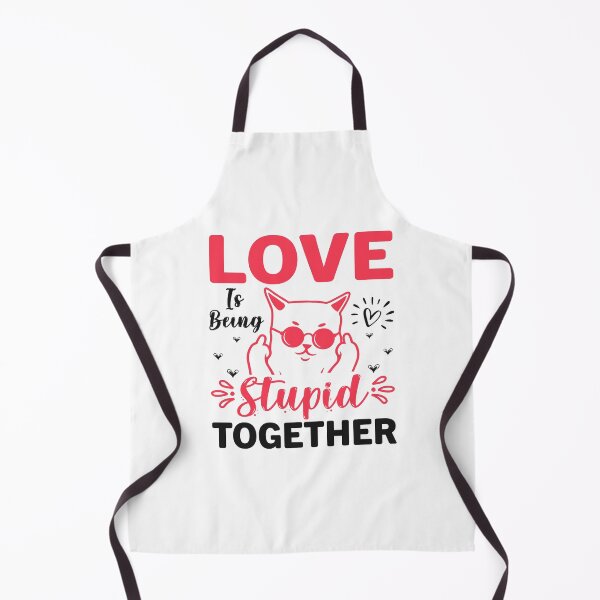 Item preview, Love is being stupid together. designed and sold by yubamann.