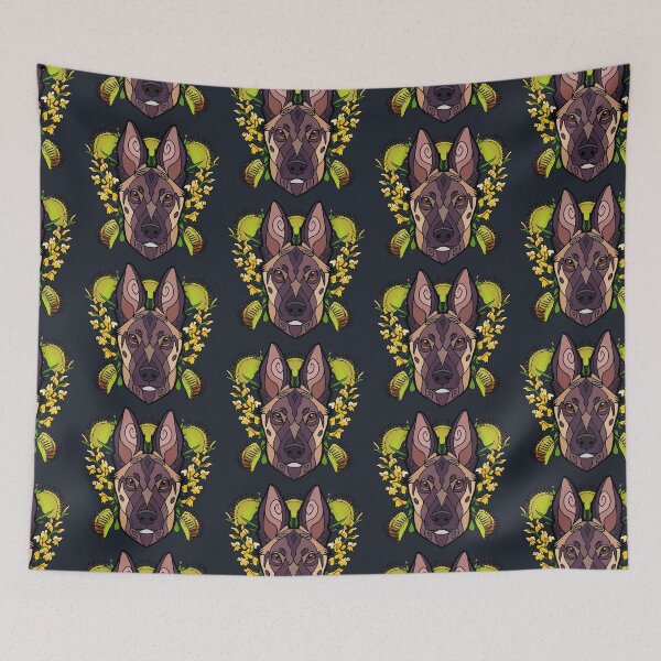 Item preview, Malinois Snapdragon Flytrap designed and sold by ChantsArt.