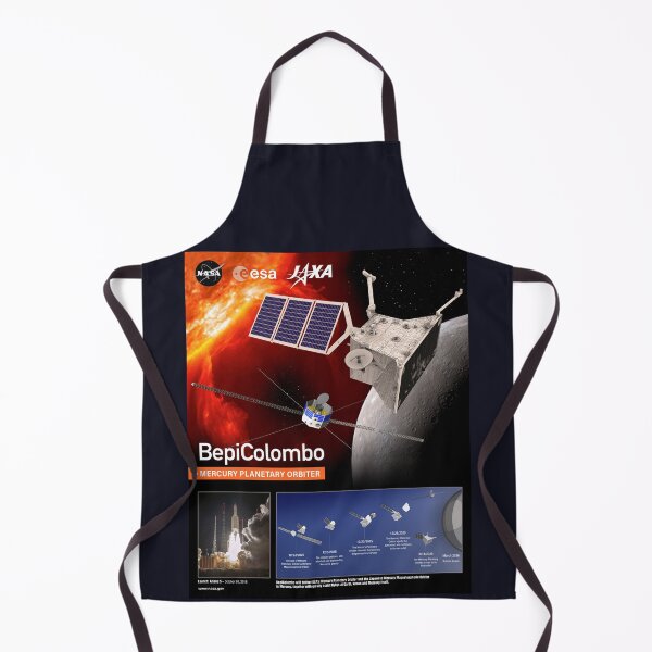Item preview, NASA BepiColombo mission overview poster designed and sold by SolidEarthArt.