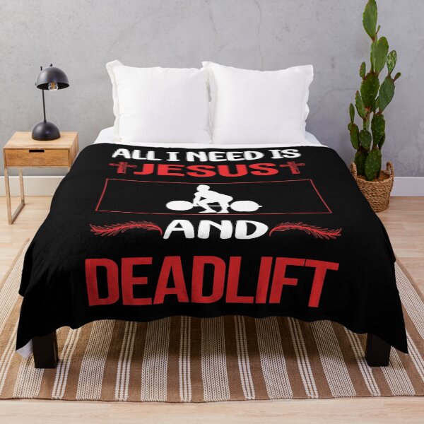 Item preview, Funny Jesus Deadlift designed and sold by DougPoulos.