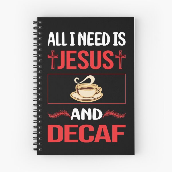 Item preview, Funny Jesus Decaf designed and sold by DougPoulos.