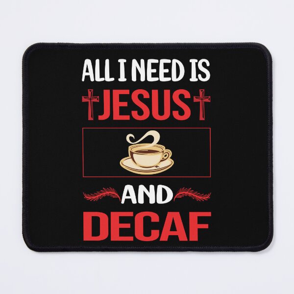 Item preview, Funny Jesus Decaf designed and sold by DougPoulos.