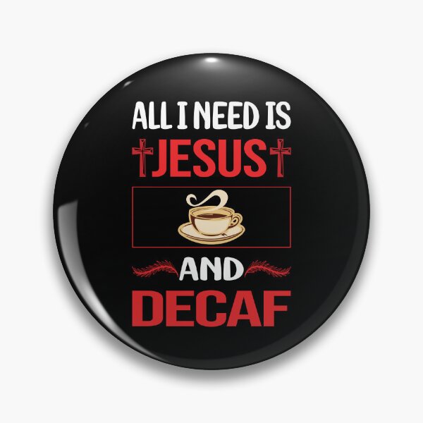 Item preview, Funny Jesus Decaf designed and sold by DougPoulos.