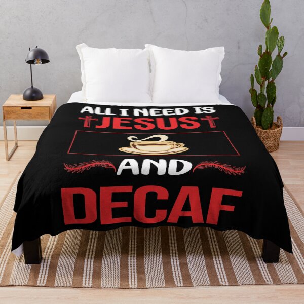Item preview, Funny Jesus Decaf designed and sold by DougPoulos.