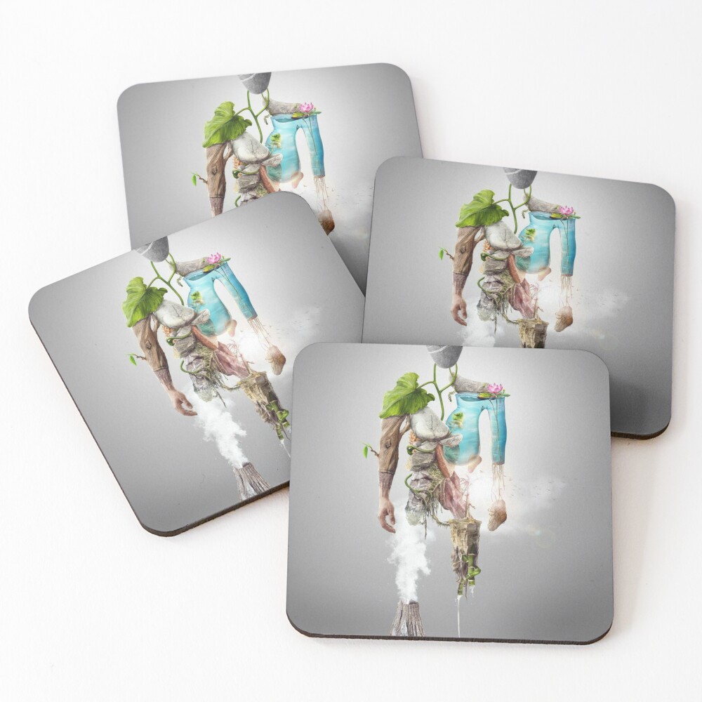 Item preview, Coasters (Set of 4) designed and sold by Rudraa27.