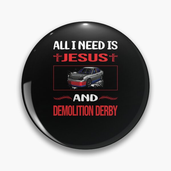 Item preview, Funny Jesus Demolition Derby designed and sold by DougPoulos.