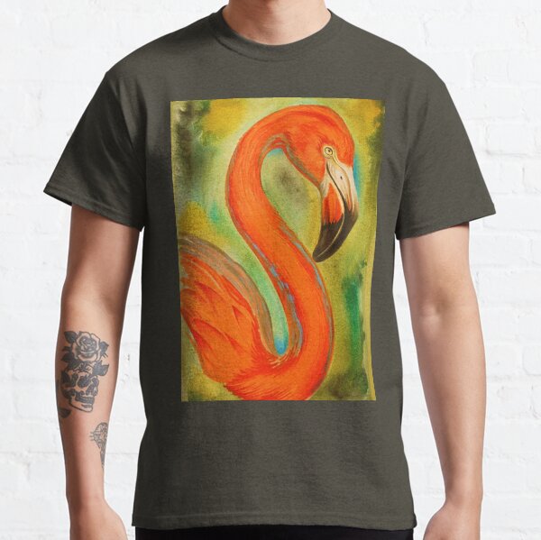 pink flamingo, large version Classic T-Shirt