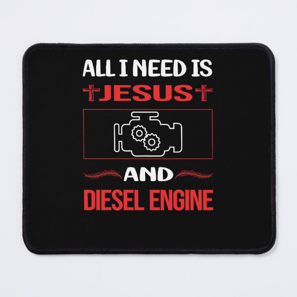 Item preview, Funny Jesus Diesel Engine designed and sold by DougPoulos.