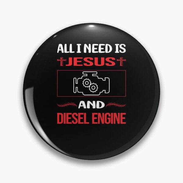 Item preview, Funny Jesus Diesel Engine designed and sold by DougPoulos.