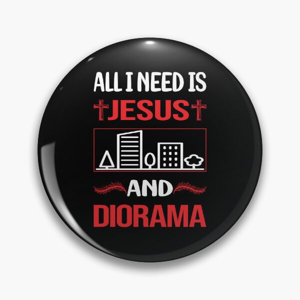 Item preview, Funny Jesus Diorama designed and sold by DougPoulos.