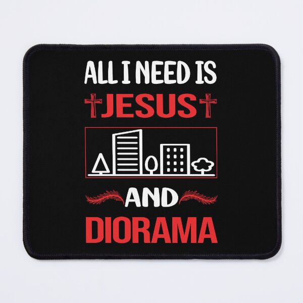 Item preview, Funny Jesus Diorama designed and sold by DougPoulos.