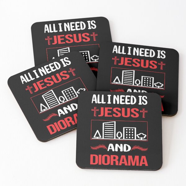 Item preview, Funny Jesus Diorama designed and sold by DougPoulos.