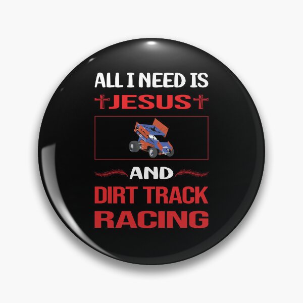 Item preview, Funny Jesus Dirt Track Racing designed and sold by DougPoulos.