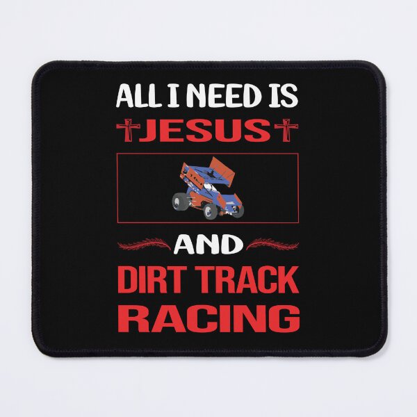 Item preview, Funny Jesus Dirt Track Racing designed and sold by DougPoulos.