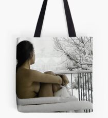"Snowstorm" Tote Bag