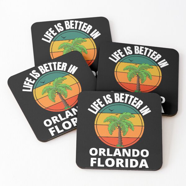Item preview, Retro Life Is Better In Orlando Florida Sunshine State designed and sold by RGRamsey.