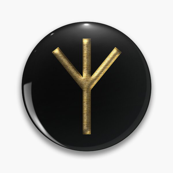 Item preview, Algiz Rune - Connection with Asgard / Protection designed and sold by nitty-gritty.