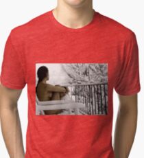 "Snowstorm" Tri-blend T-Shirt
