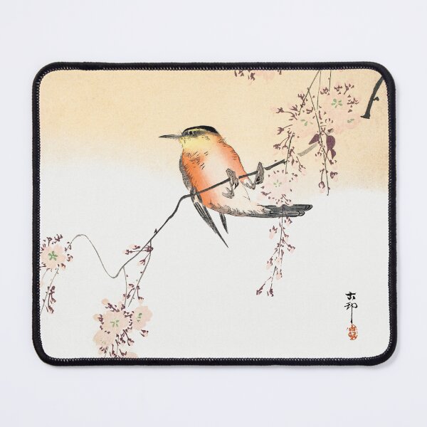 Item preview, Songbird and Blossoming Cherry by Ohara Koson - Great Arts designed and sold by InHerits.