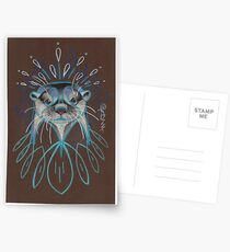 River Otter. Postcards