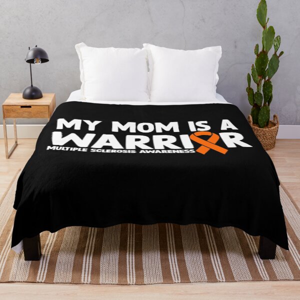 Item preview, Multiple Sclerosis Awareness Quote: My Mom Is A Warrior designed and sold by AMINE ★★★★★.