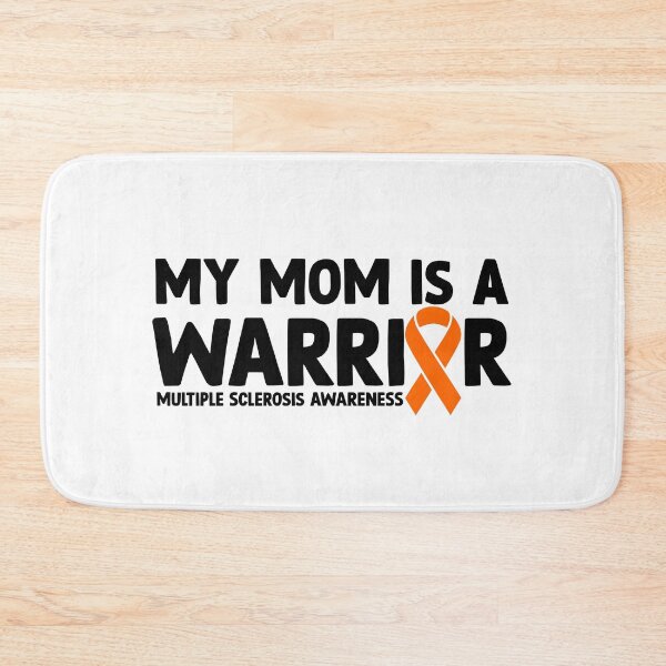 Item preview, Multiple Sclerosis Awareness Quote: My Mom Is A Warrior designed and sold by AMINE  ★★★★★.