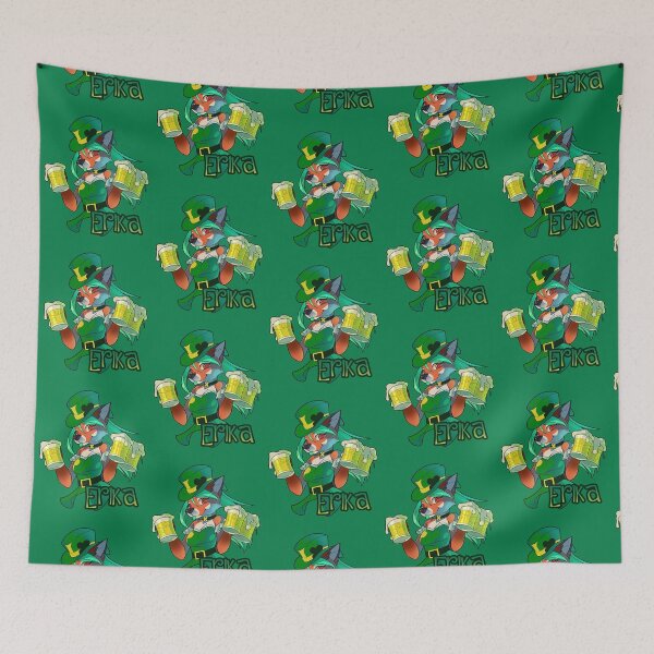 Item preview, cartoon-flowering-plant-tree-for-saleauction-st-patrickampaposs-day-ych designed and sold by Faiesigsi.