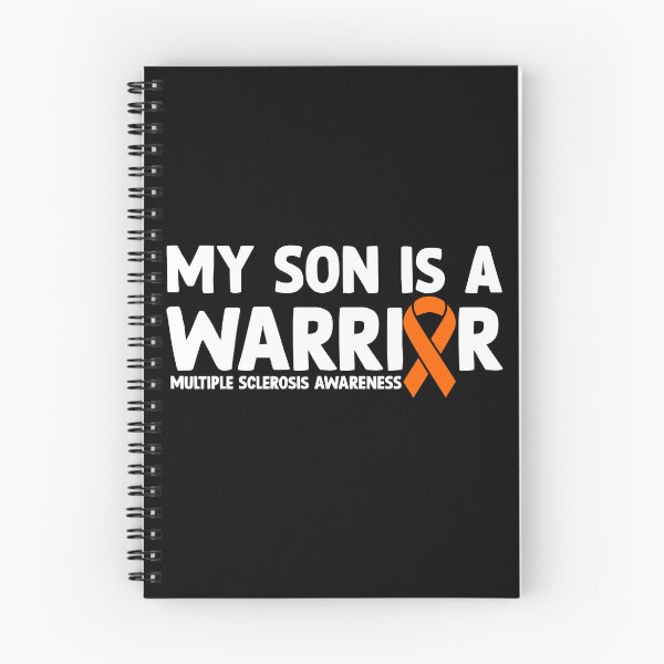 Item preview, Multiple Sclerosis Awareness Quote: My Son Is A Warrior designed and sold by AMINE ★★★★★.