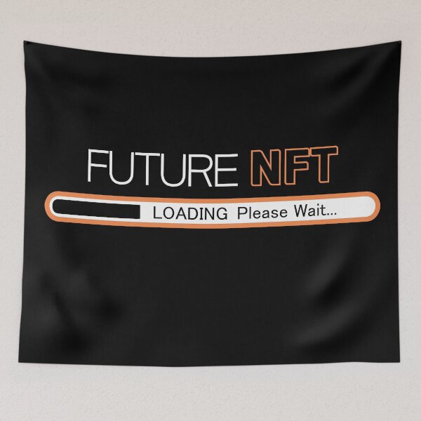 Item preview, Future NFT Loading Please Wait - NFT orange color loading bar designed and sold by cruzzcreation.