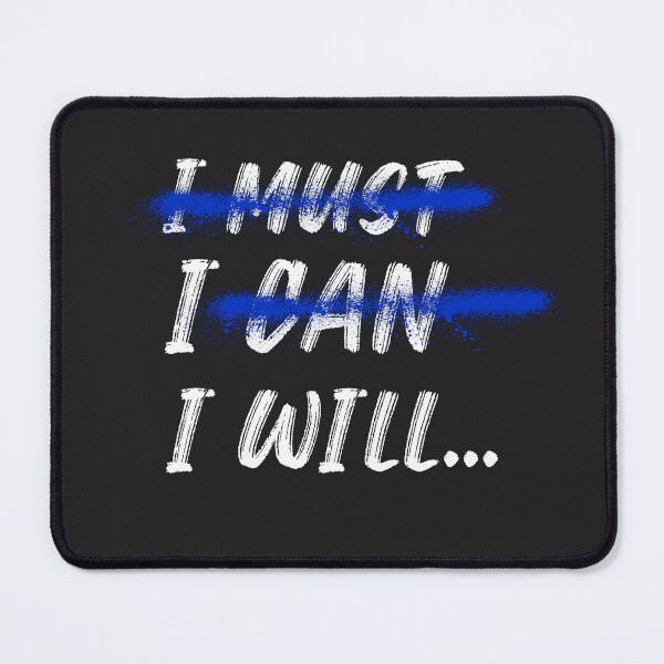 Item preview, Motivation Positive Quote Inspirational Motivation I Can I Will designed and sold by Zuuag.