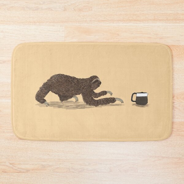 Item preview, Sloth Crawling To The Coffee designed and sold by Martina Scott.