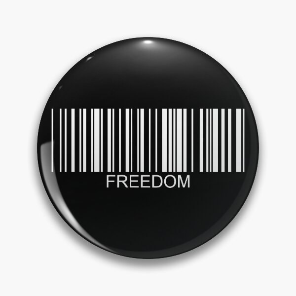 Item preview, Freedom Barcode phrase designed and sold by angelisart.