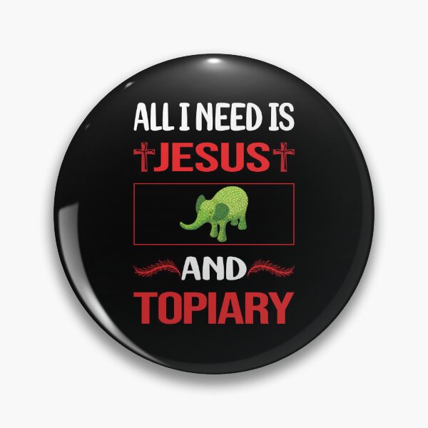 Item preview, Funny Jesus Topiary designed and sold by FifineCroteau.